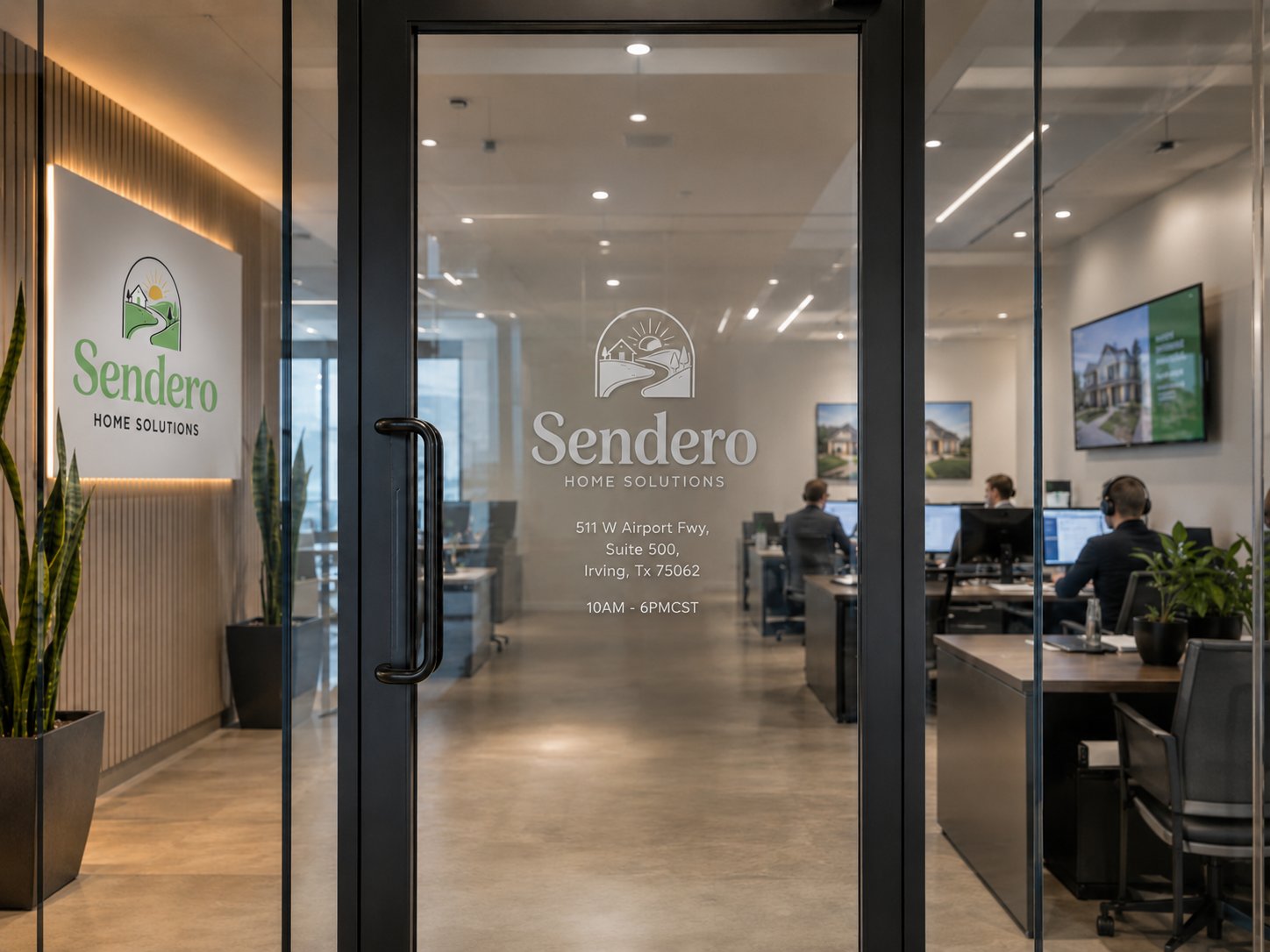 The Sendero Home Solutions office at 511 W Airport Fwy in Las Colinas